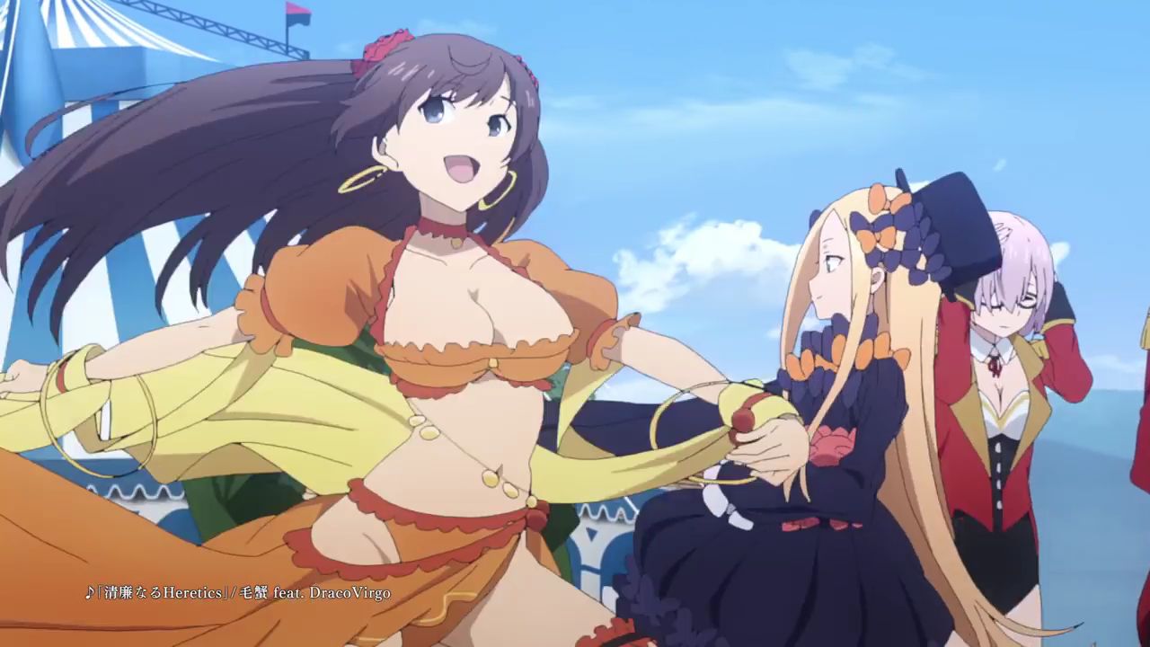 [Fate/Grand order] Salem TVCM Maschsee is the erotic costume of the big-cut breasts! 11