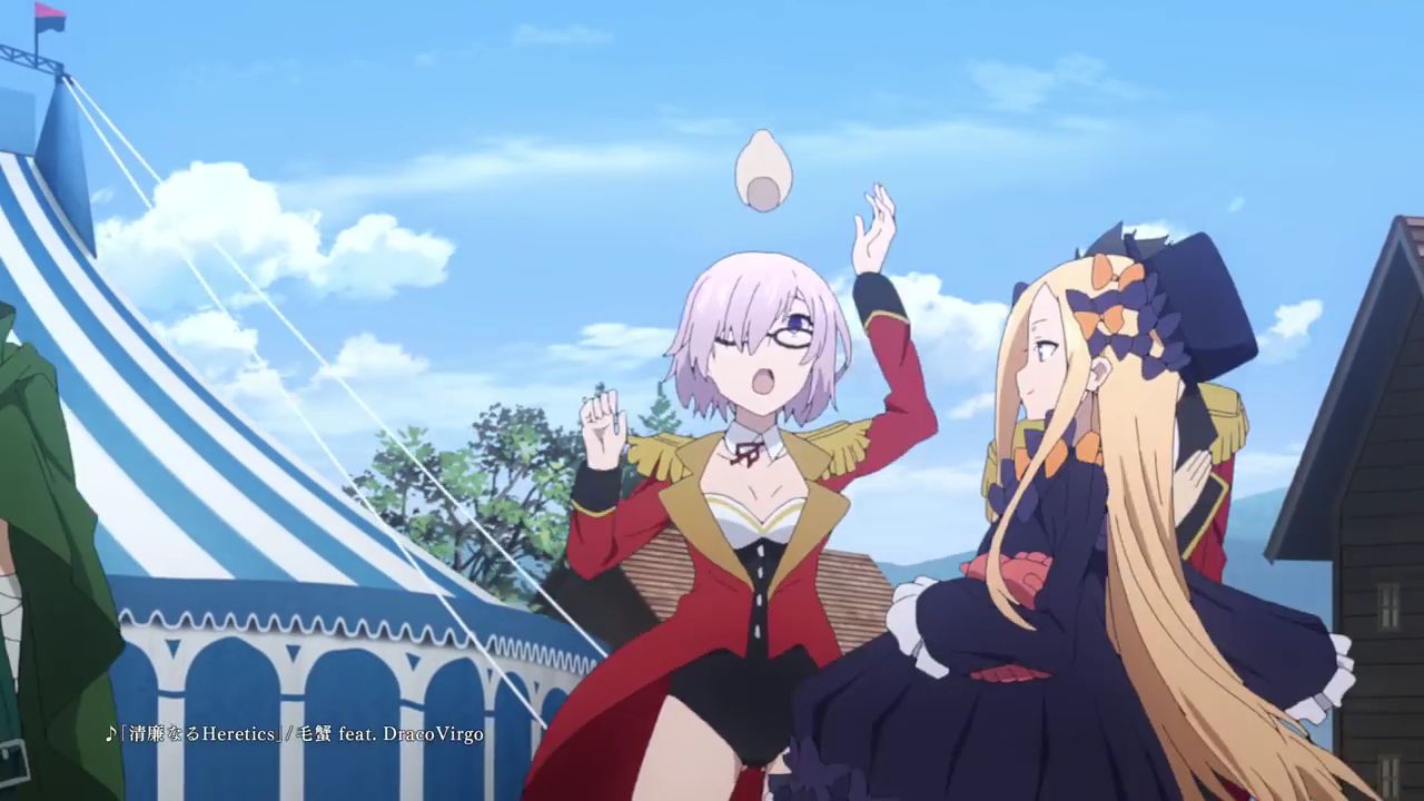 [Fate/Grand order] Salem TVCM Maschsee is the erotic costume of the big-cut breasts! 9