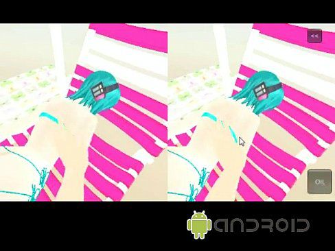 MMD ANDROID GAME miki kiss VR - 2 min 17