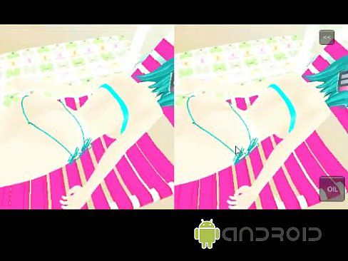 MMD ANDROID GAME miki kiss VR - 2 min 19