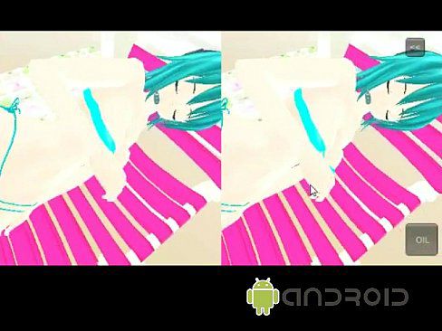 MMD ANDROID GAME miki kiss VR - 2 min 20