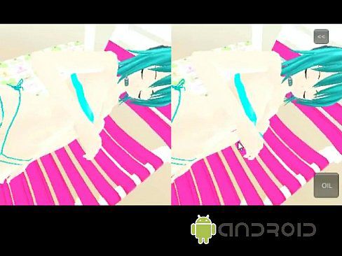 MMD ANDROID GAME miki kiss VR - 2 min 21