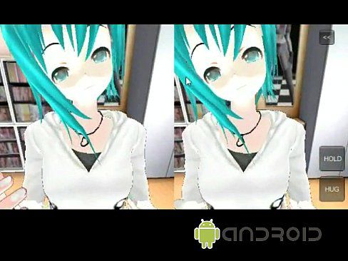 MMD ANDROID GAME miki kiss VR - 2 min 25