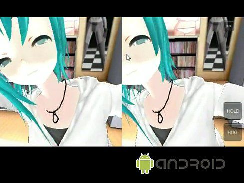 MMD ANDROID GAME miki kiss VR - 2 min 26