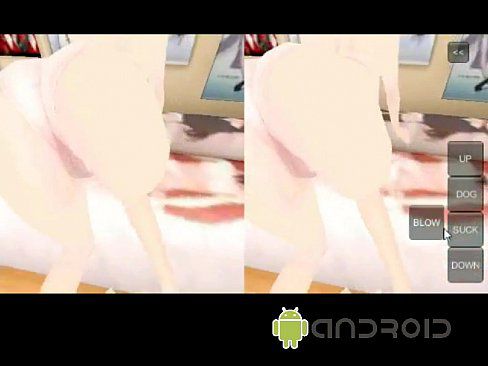 MMD ANDROID GAME miki kiss VR - 2 min 7