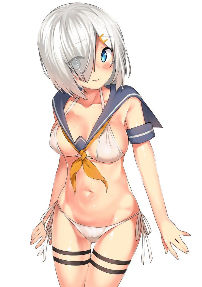 Hentai swimsuit that does not fit with the size of the body clearly [secondary erotic] 18