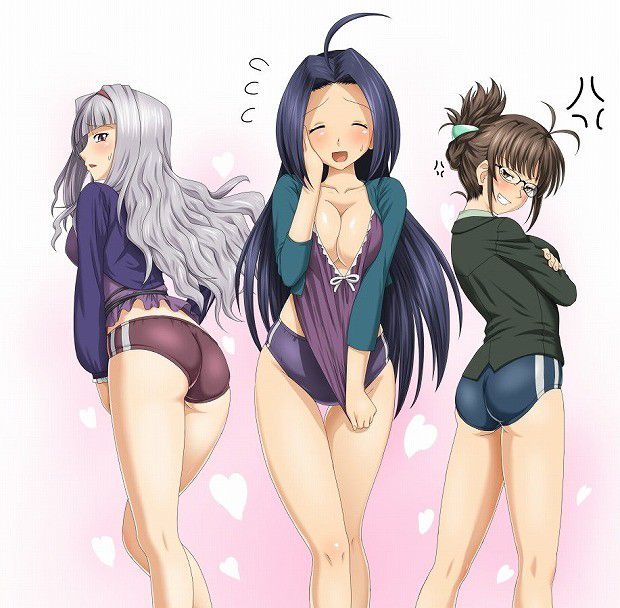 [Bloomers] Red bloomers, Blue bloomers which is the best JK gymnastics clothes Erotic Moe Image Part 10 16