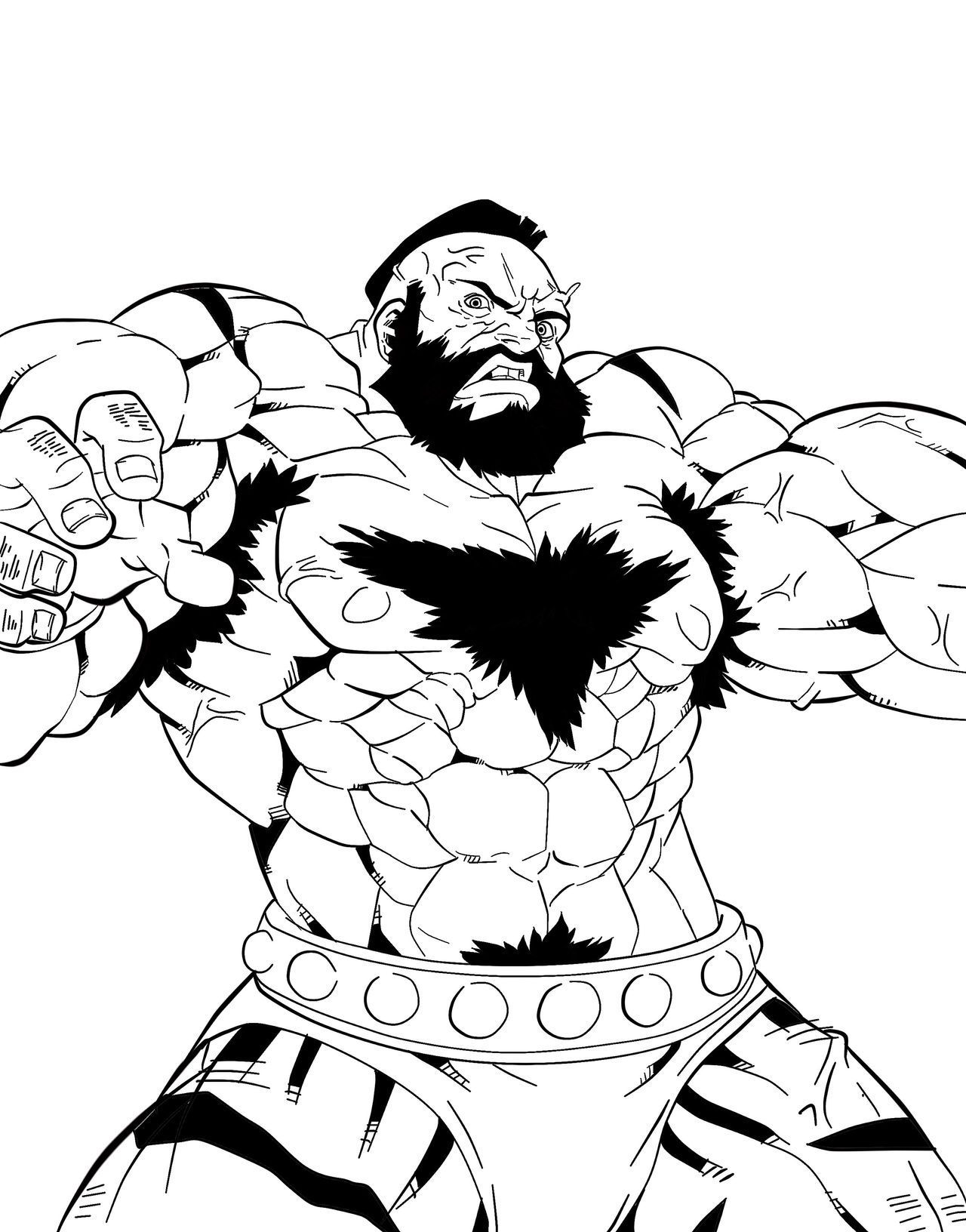 Collection: Street figther: Zangief - Yaoi Bara 74