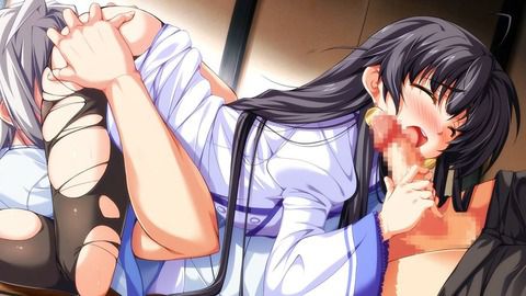 【Erotic Anime Summary】 Beautiful Girls and Beautiful Girls Who Feel Good in Six Nine【35 Photos】 11