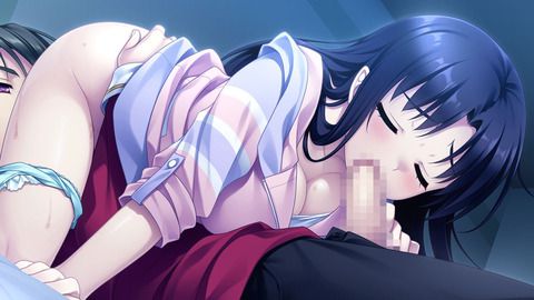 【Erotic Anime Summary】 Beautiful Girls and Beautiful Girls Who Feel Good in Six Nine【35 Photos】 27