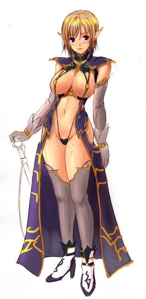 [70 sheets] Two-dimensional woman warrior's cool fetish image collection. 2 [Armor] 1
