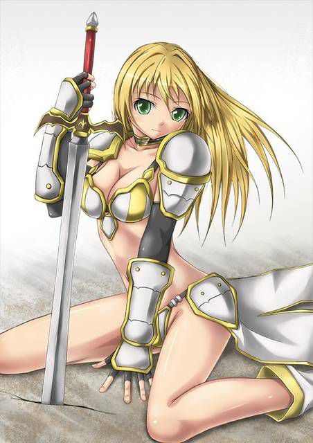 [70 sheets] Two-dimensional woman warrior's cool fetish image collection. 2 [Armor] 39