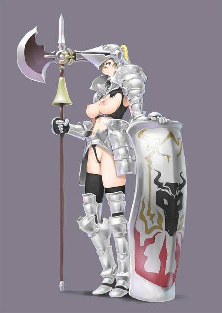 [70 sheets] Two-dimensional woman warrior's cool fetish image collection. 2 [Armor] 53