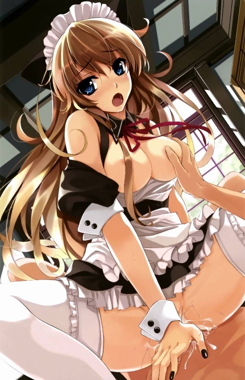 【Erotic Anime Summary】 Erotic image where the maid is disturbed by etch service 【Secondary erotic】 6