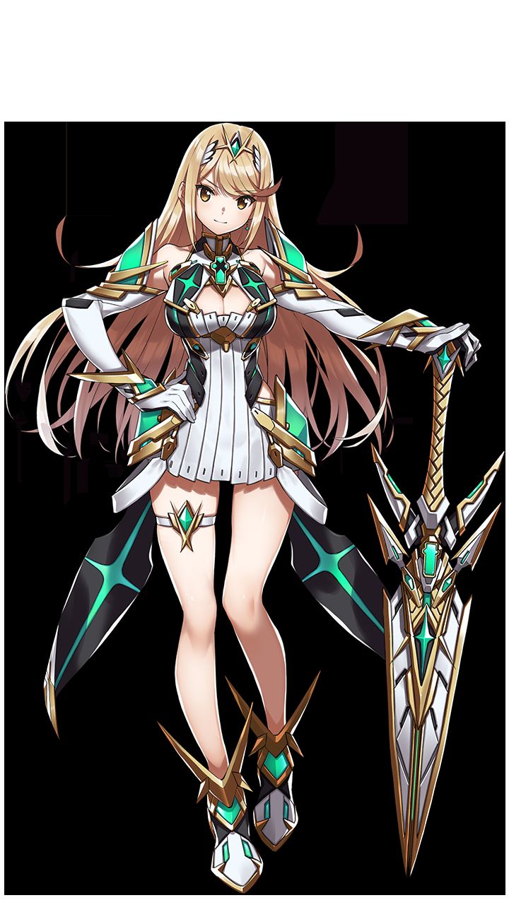Erotic costumes of the thigh and whip whip also in another figure of [Xenoblade 2] Heroine! 2