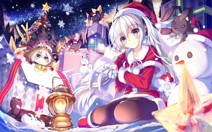 I put a secondary image of beautiful girl Santa 15