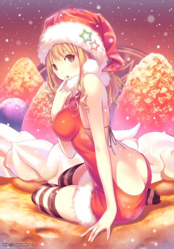 I put a secondary image of beautiful girl Santa 9