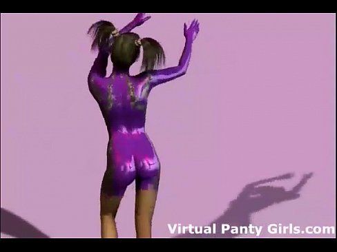 Virtual stripper girl dancing just for you - 7 min 11