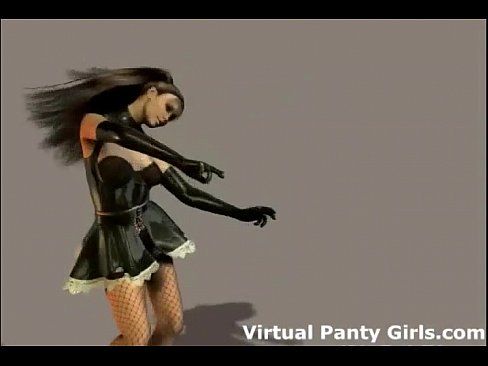 Virtual stripper girl dancing just for you - 7 min 9