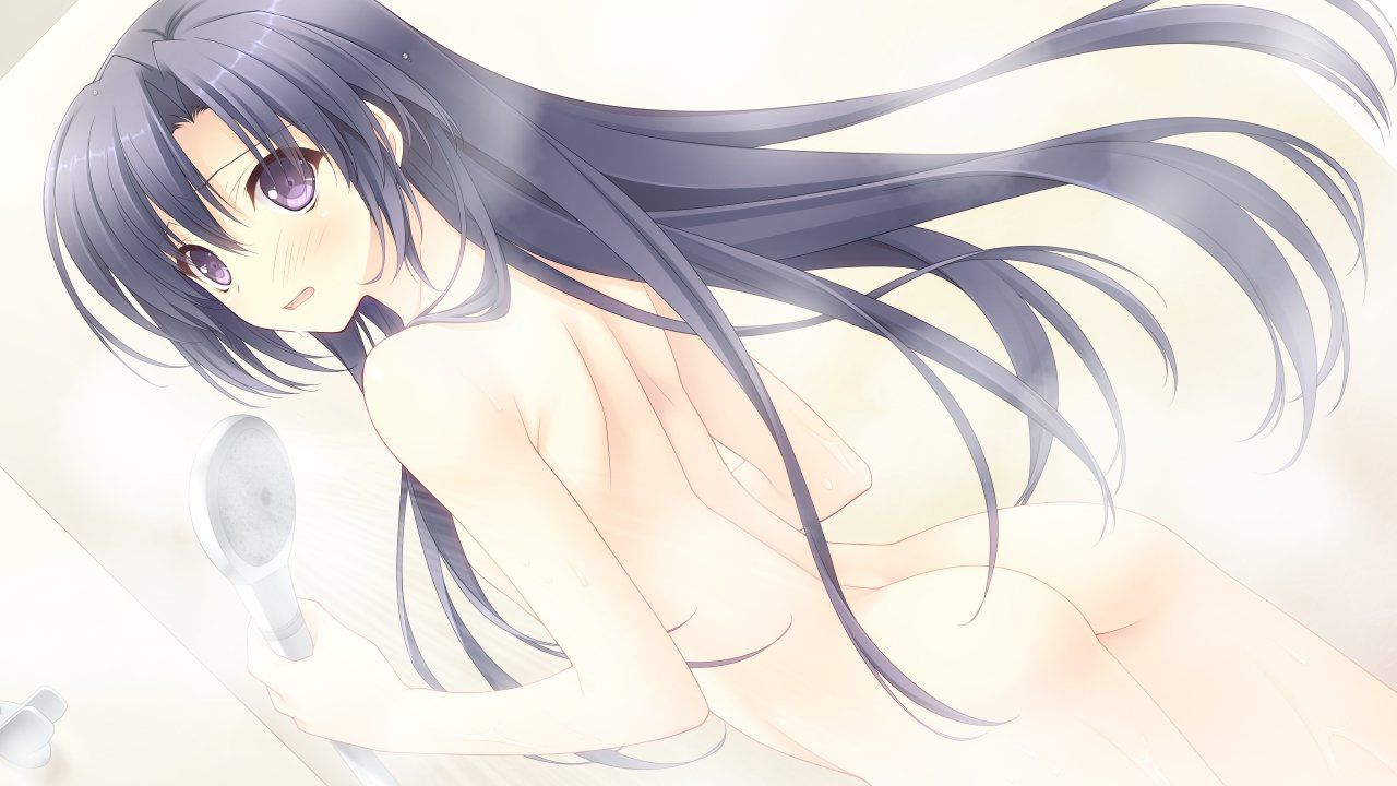 The girl in the bath is in a state of lewd image 5
