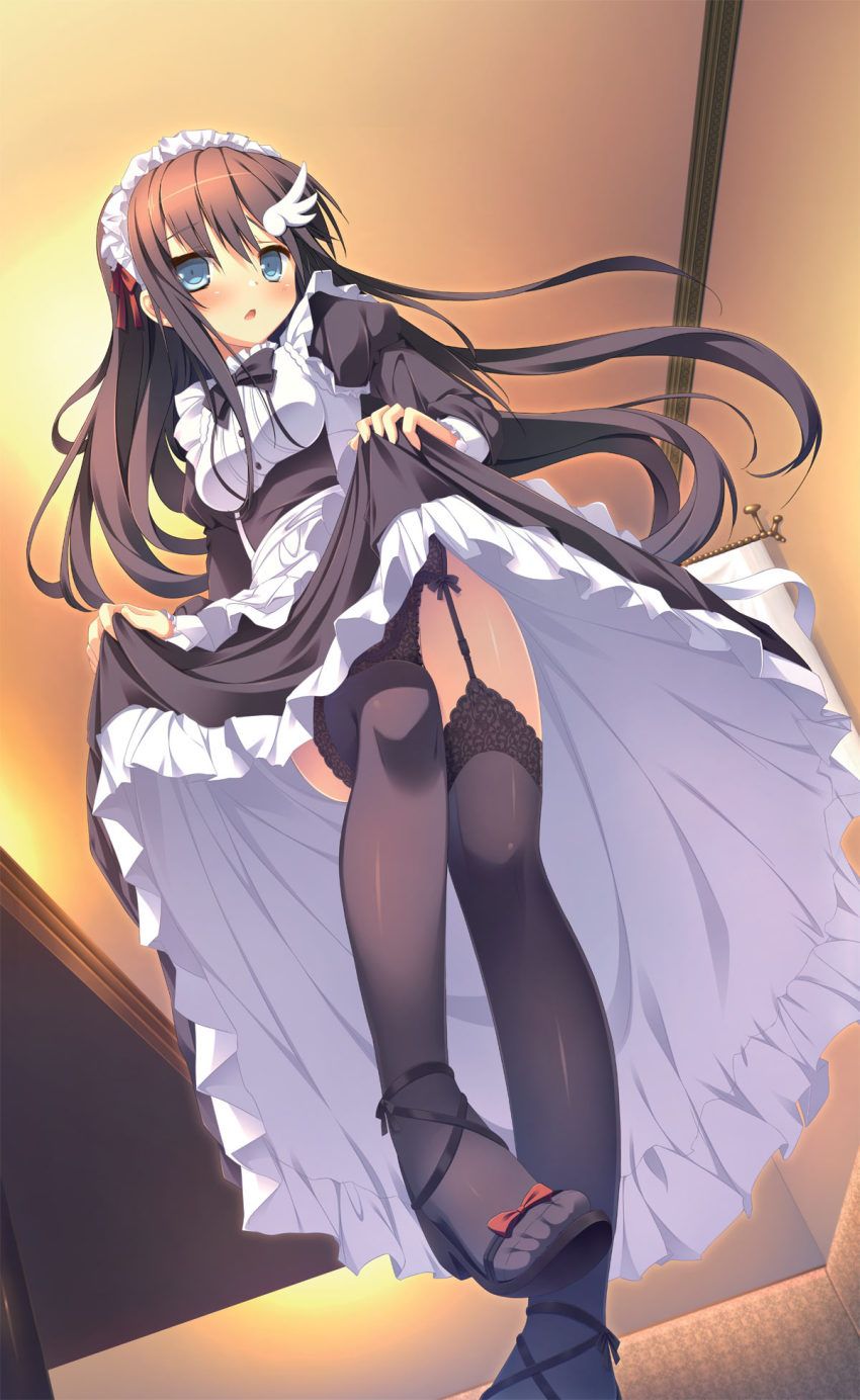 The Garter belt rate is very Secondary image of the maid is allowed to Pillac the skirt is exposed underwear 5