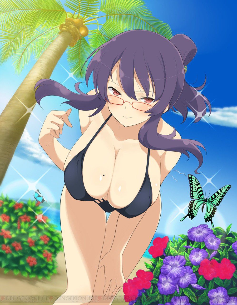 [Senran Kagura] [best PIE Championship] is held! Popular character vote is determined by the size of the breast! 24