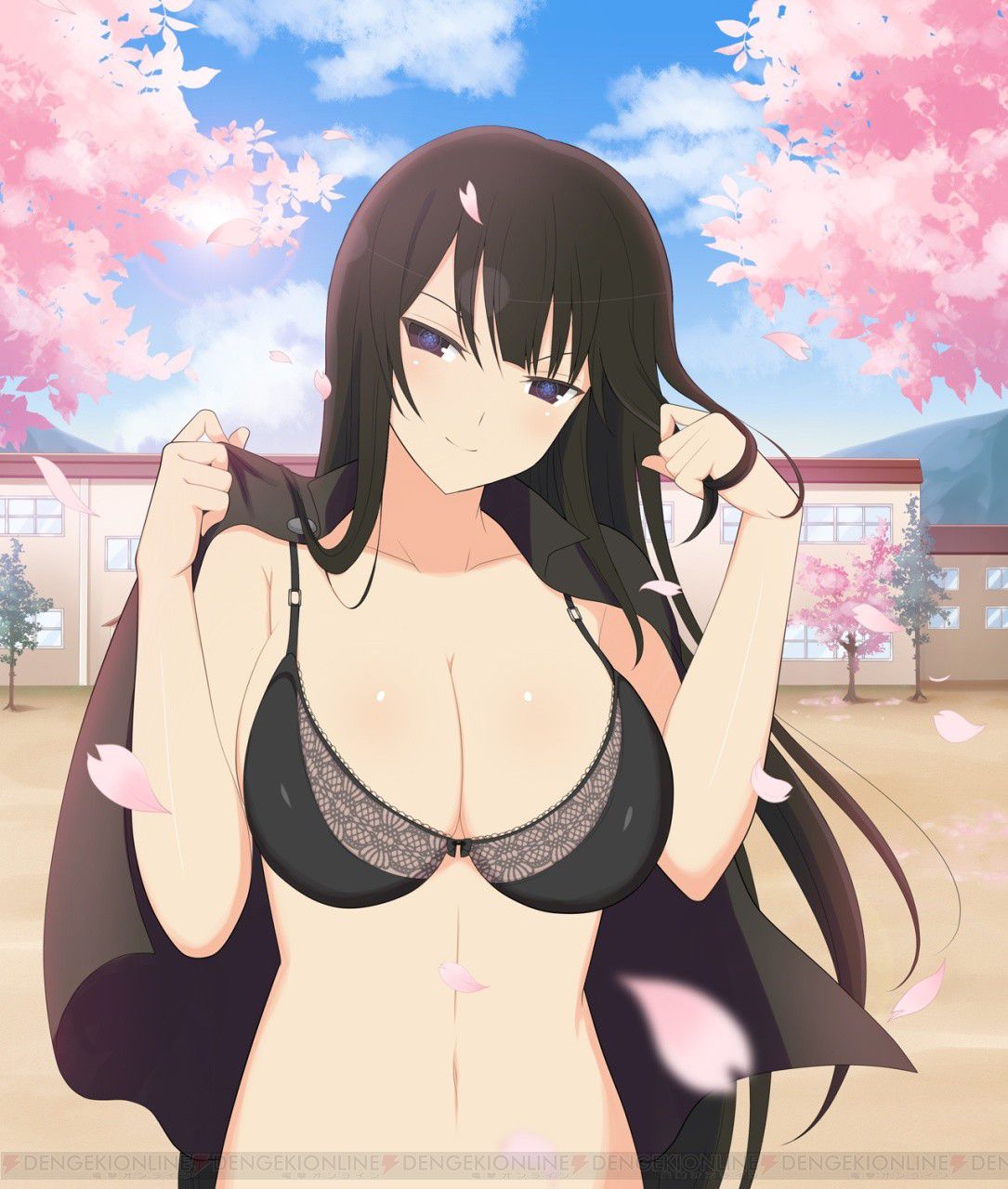 [Senran Kagura] [best PIE Championship] is held! Popular character vote is determined by the size of the breast! 31