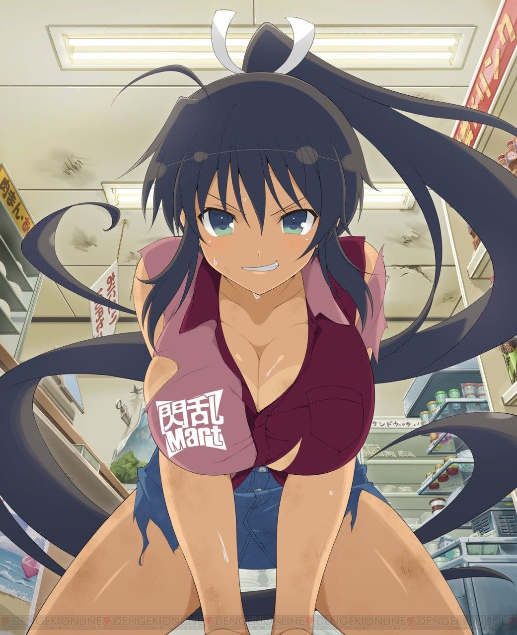 [Senran Kagura] [best PIE Championship] is held! Popular character vote is determined by the size of the breast! 9
