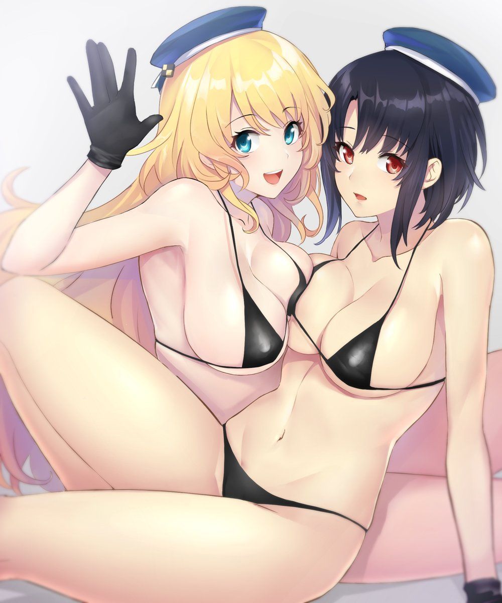 【Erotic Anime Summary】 Erotic image of milk matching of two combined 【Secondary erotic】 18