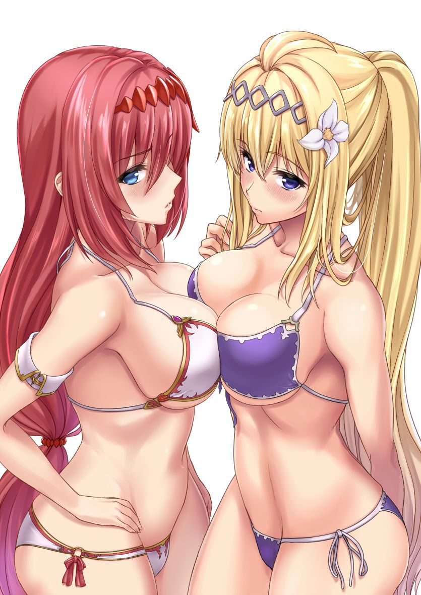 【Erotic Anime Summary】 Erotic image of milk matching of two combined 【Secondary erotic】 22