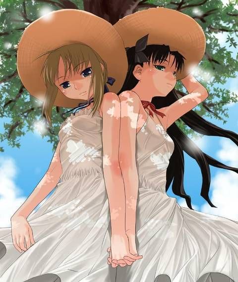 [61 sheets] two-dimensional girl fetish image collection of white One Piece &amp; Straw hat. One 1