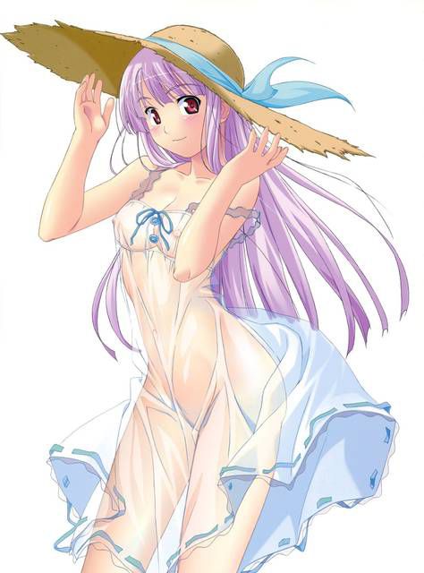 [61 sheets] two-dimensional girl fetish image collection of white One Piece &amp; Straw hat. One 15