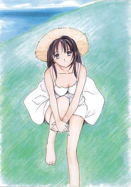 [61 sheets] two-dimensional girl fetish image collection of white One Piece &amp; Straw hat. One 60