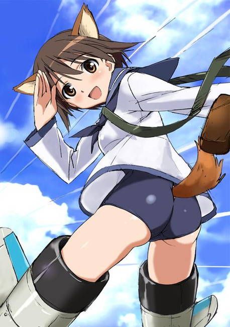 I admire the secondary photo of the strike witches. 12