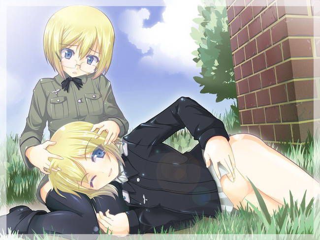 I admire the secondary photo of the strike witches. 31