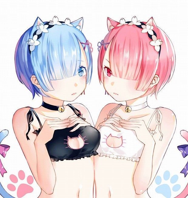 [Re: Zero 31 pieces] Twin maid, small erotic CG image collection of Lam Rem 1