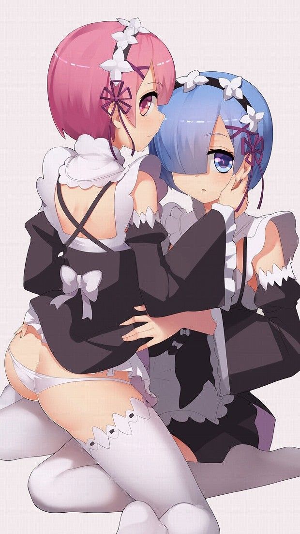 [Re: Zero 31 pieces] Twin maid, small erotic CG image collection of Lam Rem 12