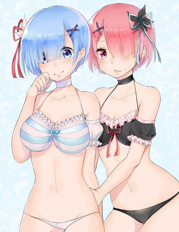[Re: Zero 31 pieces] Twin maid, small erotic CG image collection of Lam Rem 14