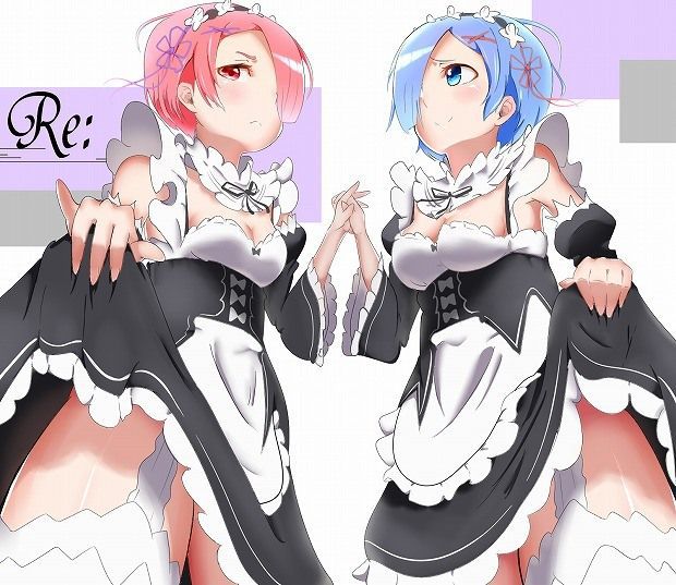 [Re: Zero 31 pieces] Twin maid, small erotic CG image collection of Lam Rem 16