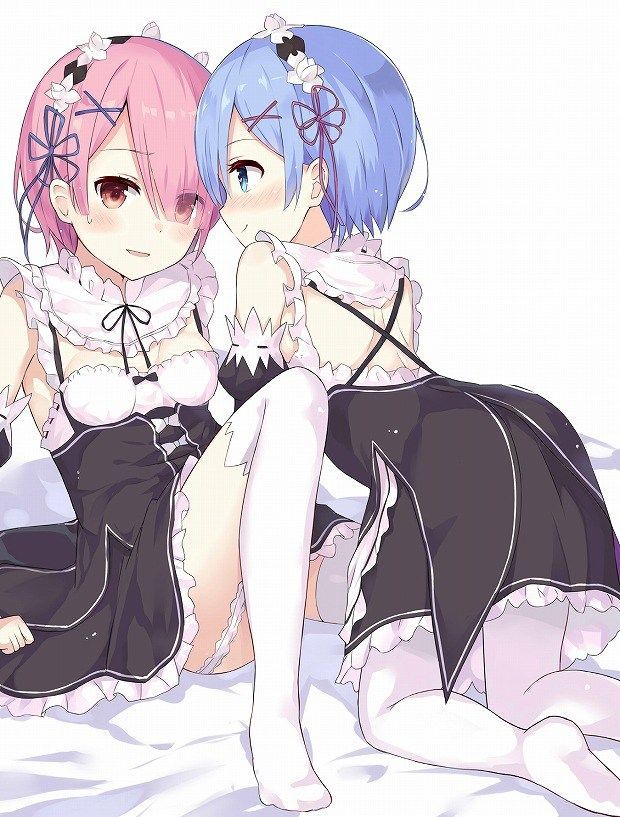 [Re: Zero 31 pieces] Twin maid, small erotic CG image collection of Lam Rem 29