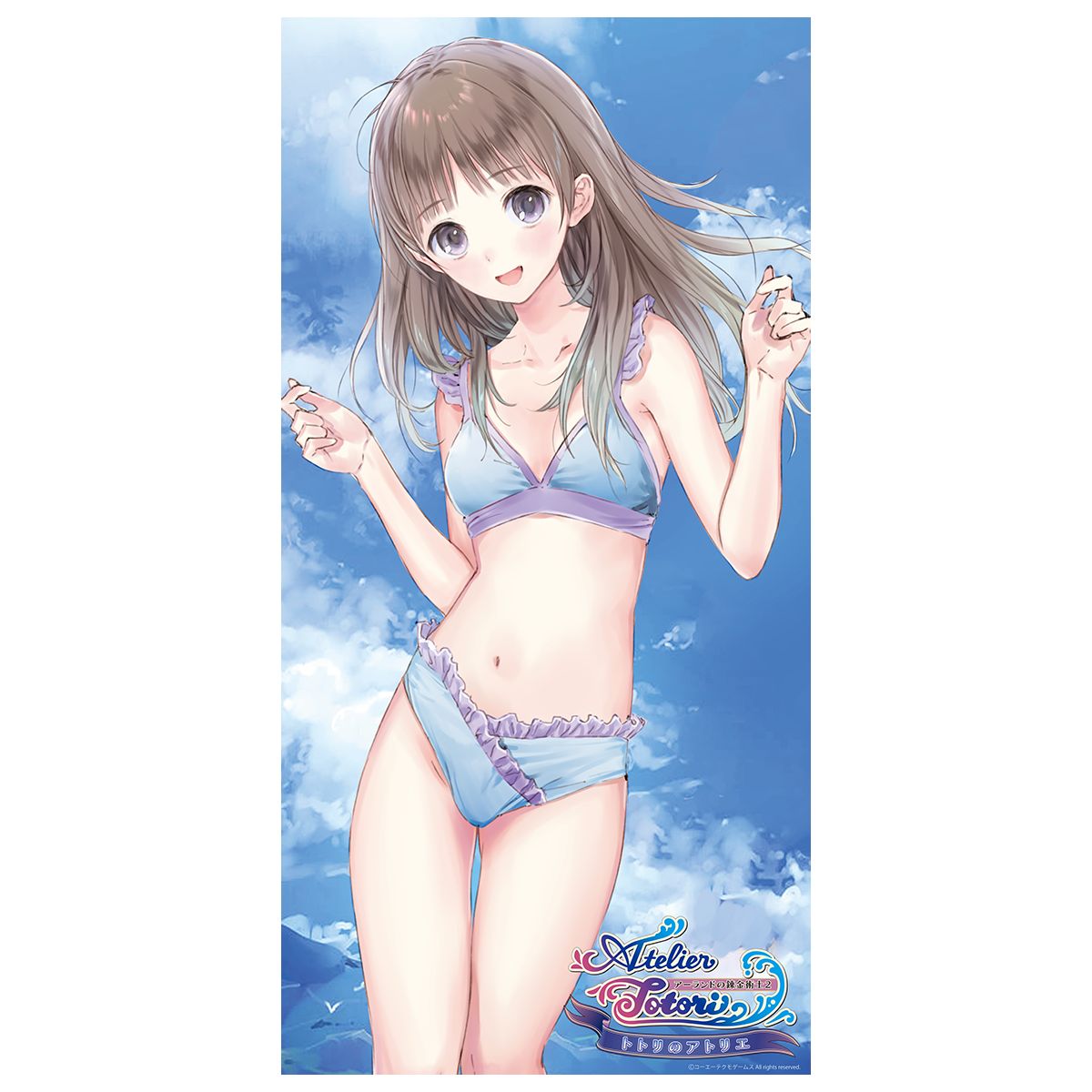 Gast shop "Totori's atelier" Totori and "Chernosage" ion in erotic drawn down swimsuits 11