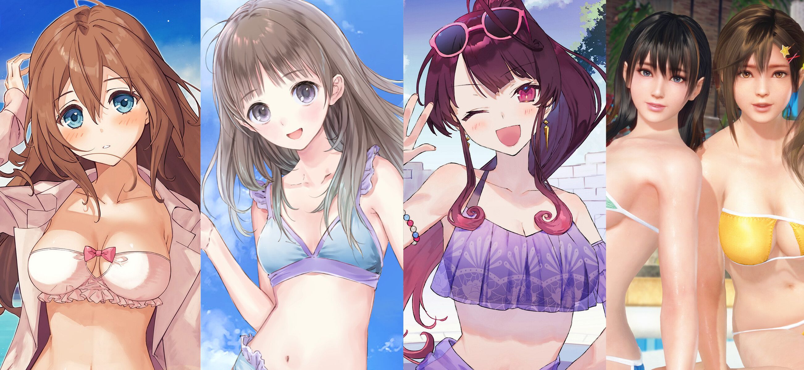 Gast shop "Totori's atelier" Totori and "Chernosage" ion in erotic drawn down swimsuits 3