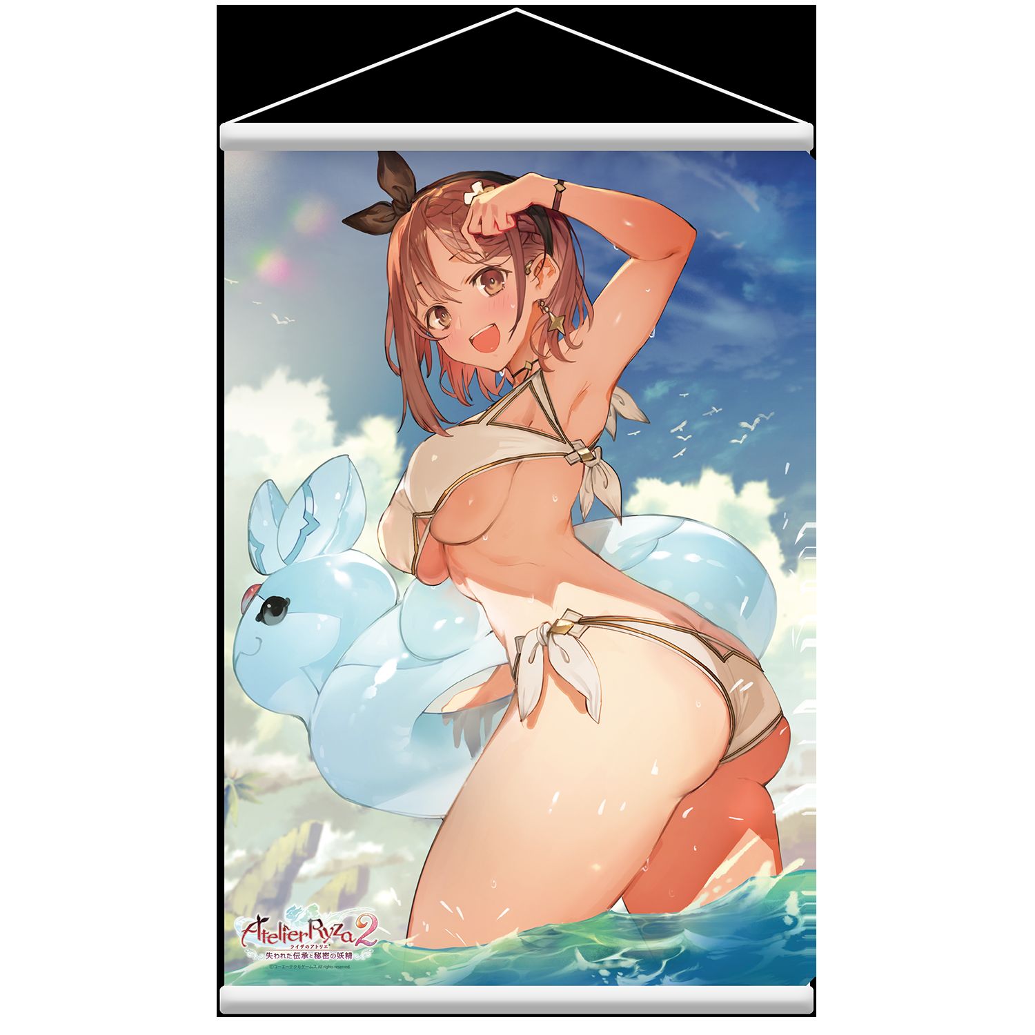 Gast shop "Totori's atelier" Totori and "Chernosage" ion in erotic drawn down swimsuits 5