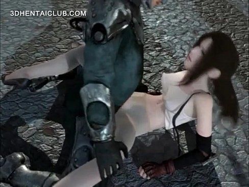 Anime girl turning into sex slave and fucked by monsters - 5 min Part 1 25