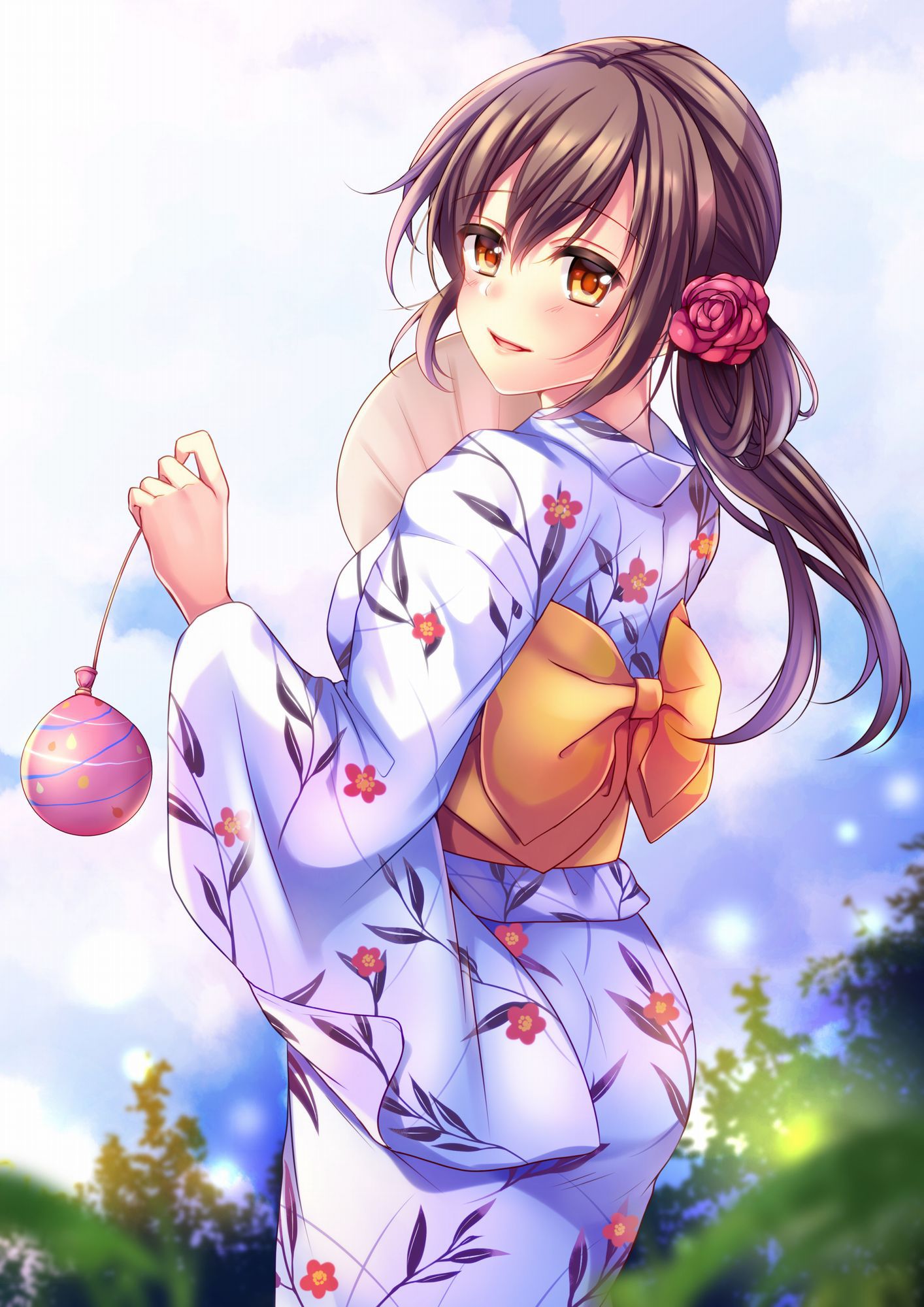 [Secondary and ZIP] 100 pictures of yukata beautiful girl because it is Autumn festival season 17