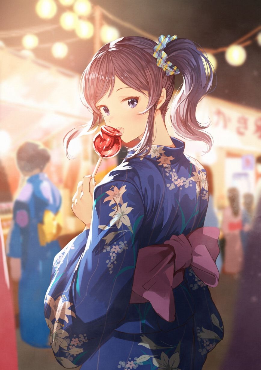 [Secondary and ZIP] 100 pictures of yukata beautiful girl because it is Autumn festival season 50