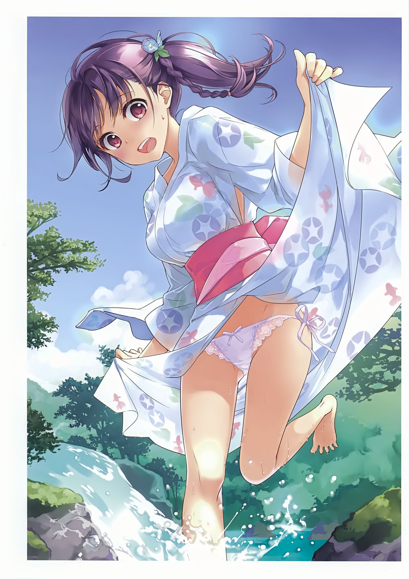 [Secondary and ZIP] 100 pictures of yukata beautiful girl because it is Autumn festival season 91