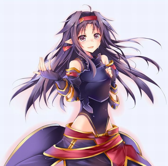 【Secondary Erotica】Erotic image of Yuuki of the character appearing in Sword Art Online (SAO) is here 3