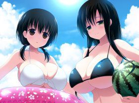 It is a good dream in the secondary erotic image of swimsuit ♪ 34