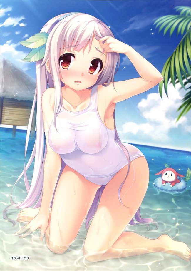 It is a good dream in the secondary erotic image of swimsuit ♪ 6